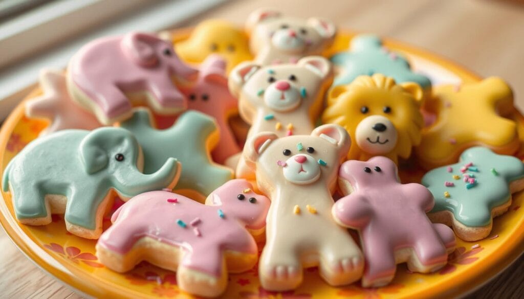 frosted animal crackers